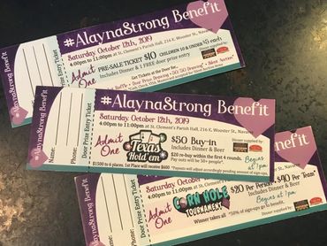 Benefit ticket design