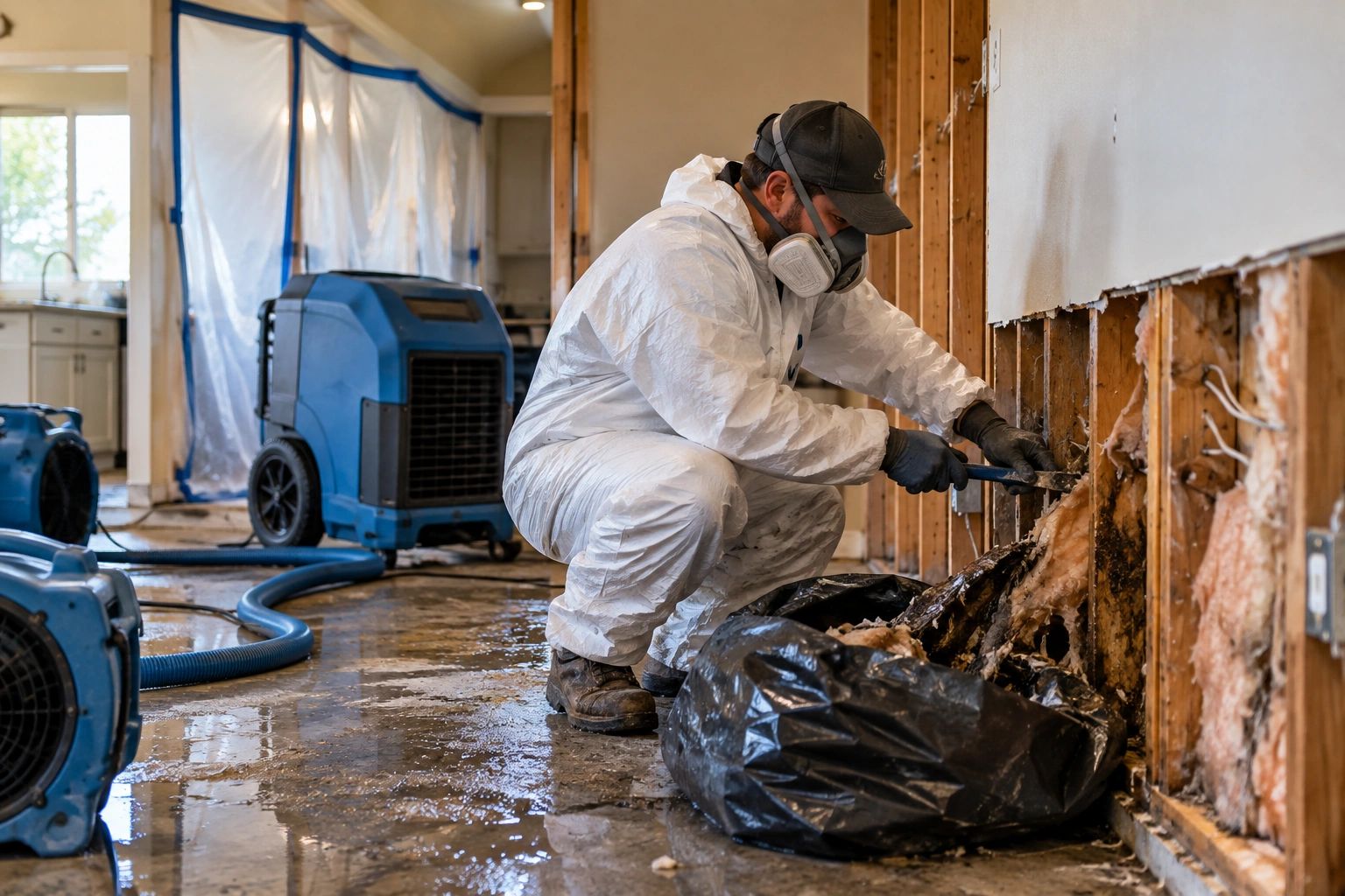 Water damage restoration and remediation in Sandpoint Idaho