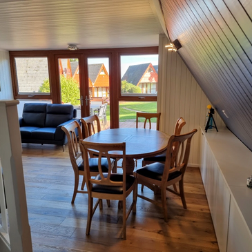 Chalet dining area