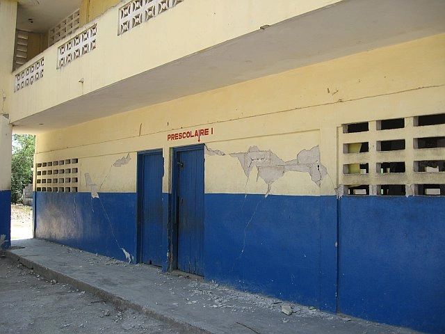 earthquake haiti school