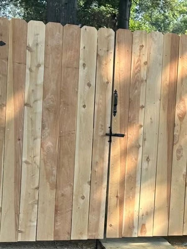 Storm damage fence repair in Newburgh, Indiana By Willis Outdoors LLC.
