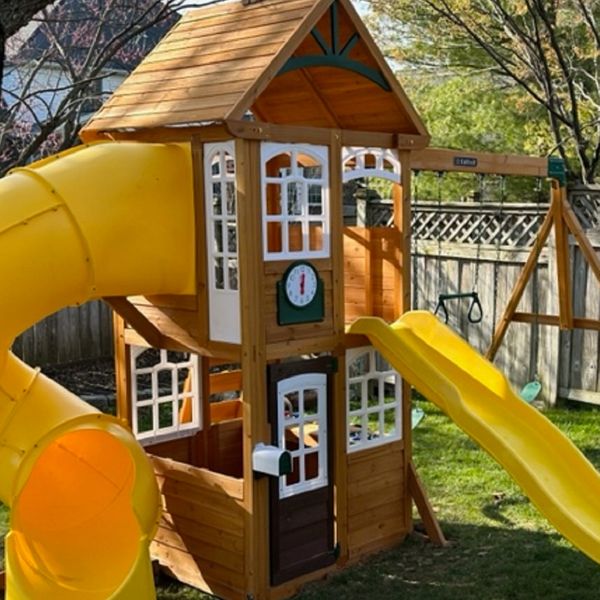 playground equipment assembled in Newburgh, Indiana