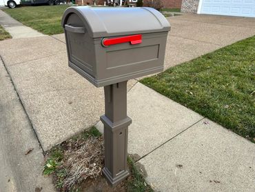 mailbox replacement in Newburgh, Indiana