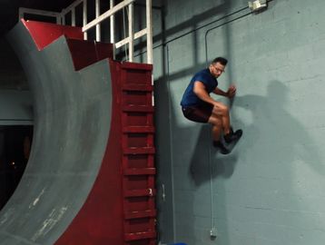 Parkour Wall Jump Ninja warrior Spartan Race Tough Mudder