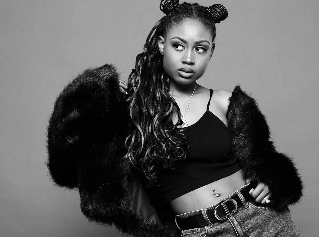 Kyla the Brand Ambassador of PoshBar.NYC pictured in 
NYC May 2024’ Photo taken by @KeithMajor