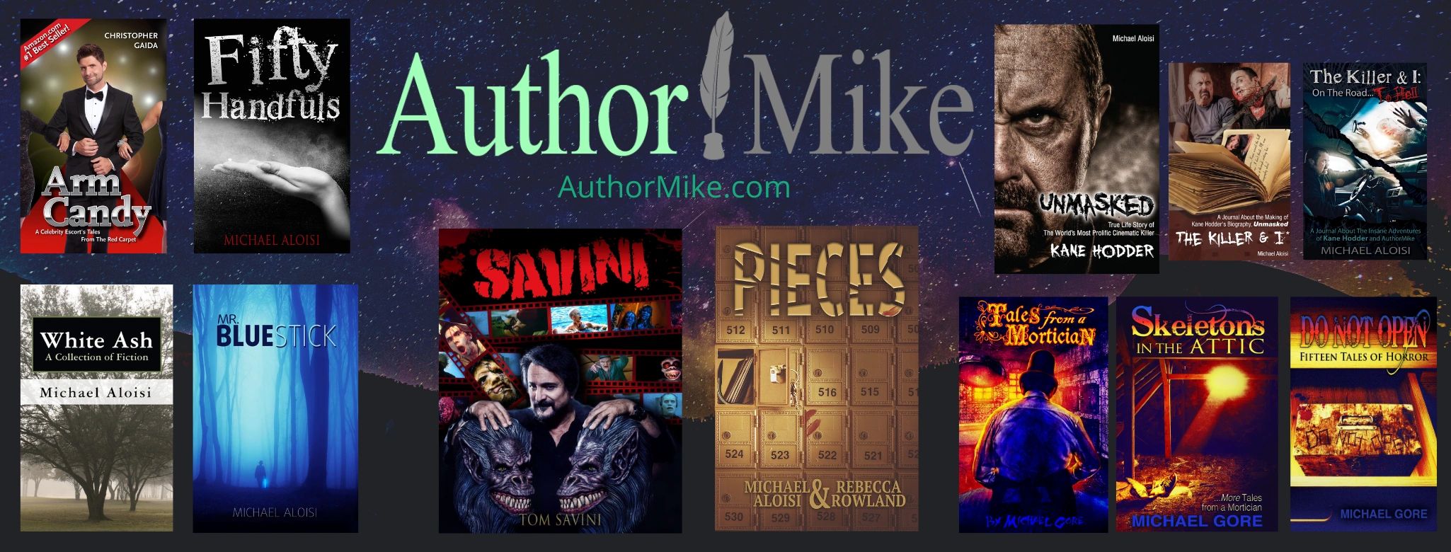 AuthorMike's Books!