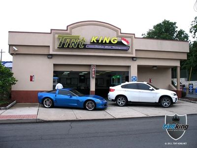Tint-King Window Tinting Bridgeport CT 06604 auto glass Tinting Corvette BMW, Mercedes