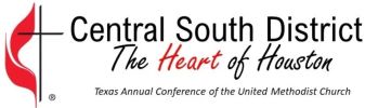 Logo of Central South District, Texas Annual Conference, United Methodist Church.
