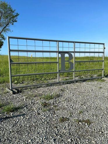 Industrial fence welding project.