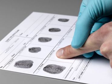 FBI Fingerprint cards
