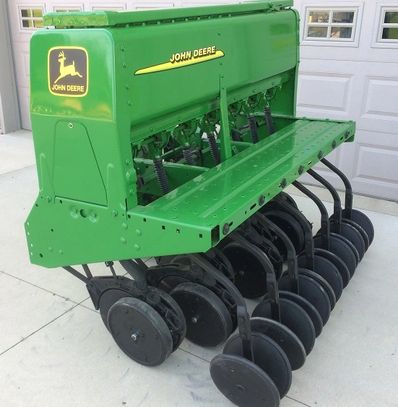 john deere compact grain drill food plot planter