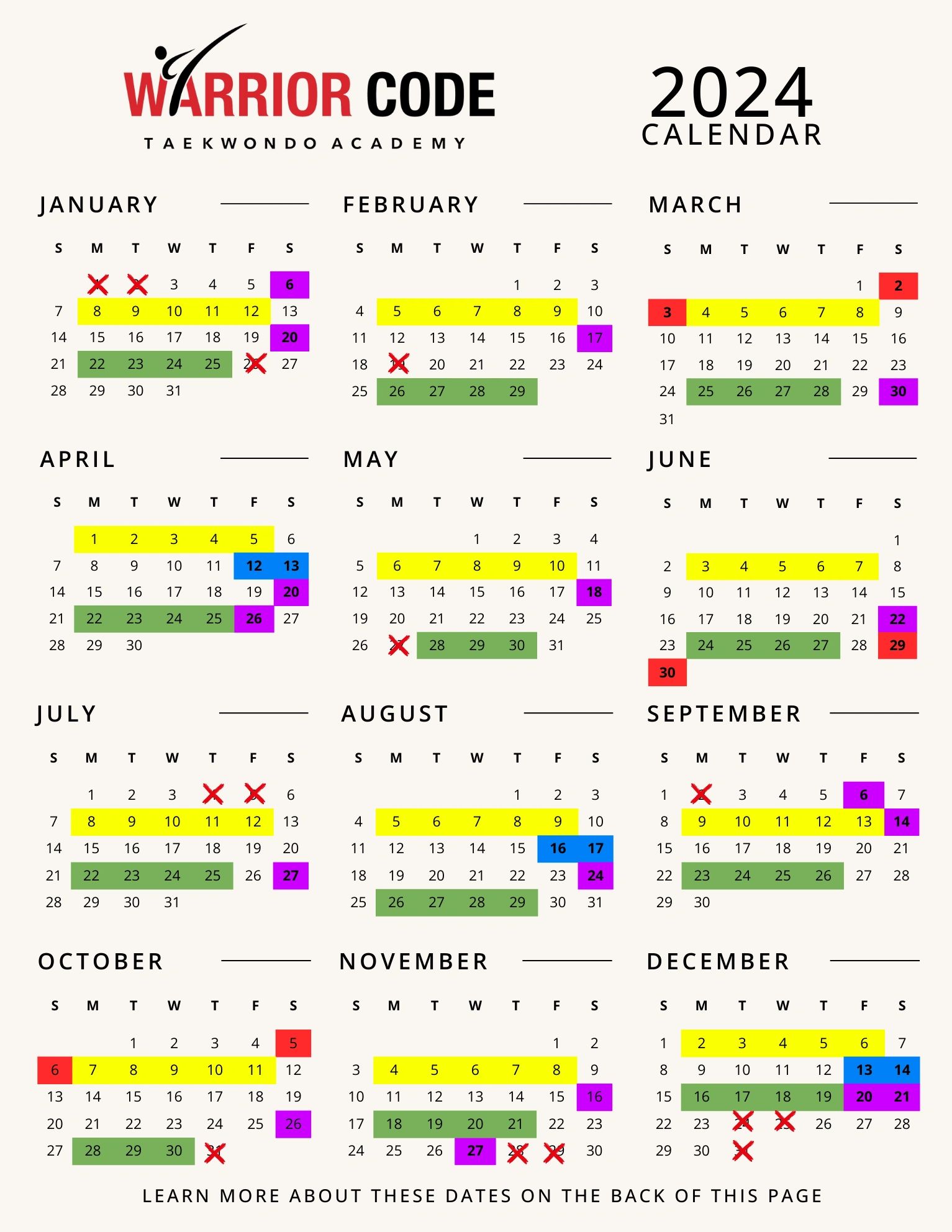 event schedule calendar of events San Jose