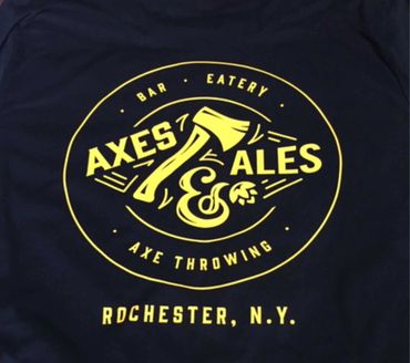 Axes & Ales printed logo