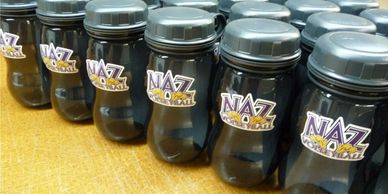 Naz Volleyball water bottles