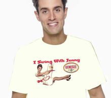 I Swing With Jenny shirt design