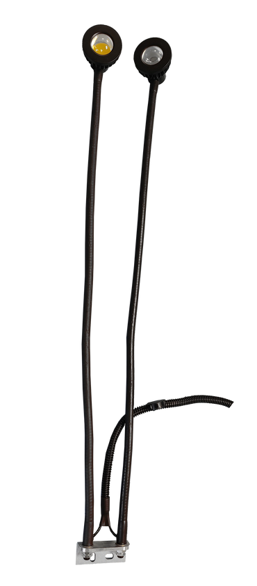 Babin Knuckle Mounted Double 5W LED Light kit for Milling Machines. grinders.