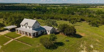 284.54 Acres with charming ranch-style home, live water on Simms Creek. Lometa, Lampasas County, TX.