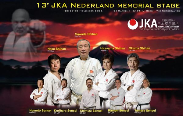 jka karate training camp in holland