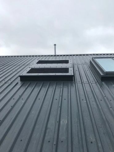 New metal cladded roof insulation in Bristol