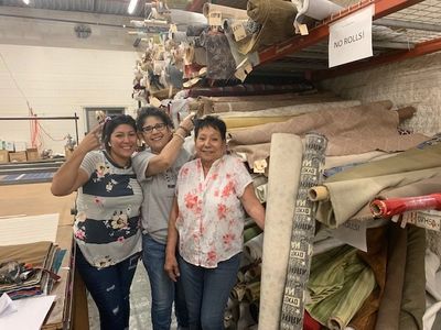 We are a three generation and woman owned shop. (Crystal Keenum, Gina Mejia, & Mariana Martinez)