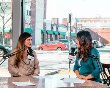 Erica Becker, Acting Instructor of Long Island Acting as host for the GC360 Podcast