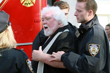 Greg Pursino, Acting Instructor of Long Island Acting on the LIVE set with other actors