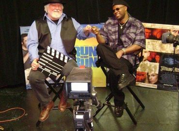 Greg Pursino, Acting Instructor on set with crew members