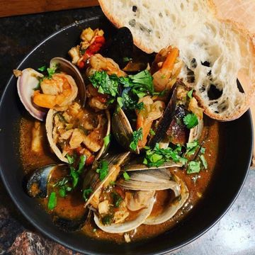 Clam and Shrimp Bouillabaisse