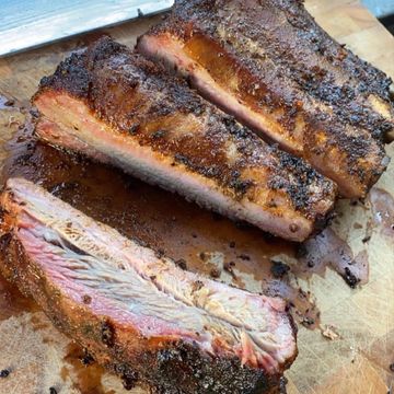 5 Hour Smoked Ribs