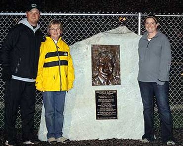 Rumohr Design Studio: Steve Gavinski Bronze, Greendale, WI