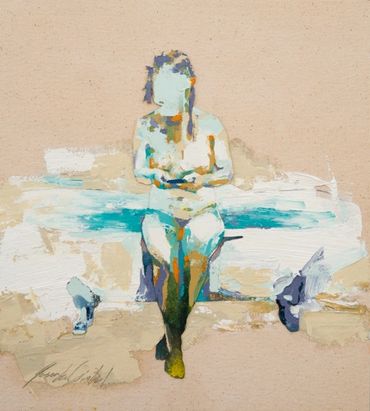 The Bather II
Jason Lee Gimbel
Figurative Artists
Figure Painting
Contemporary Art 
Oil Painting

