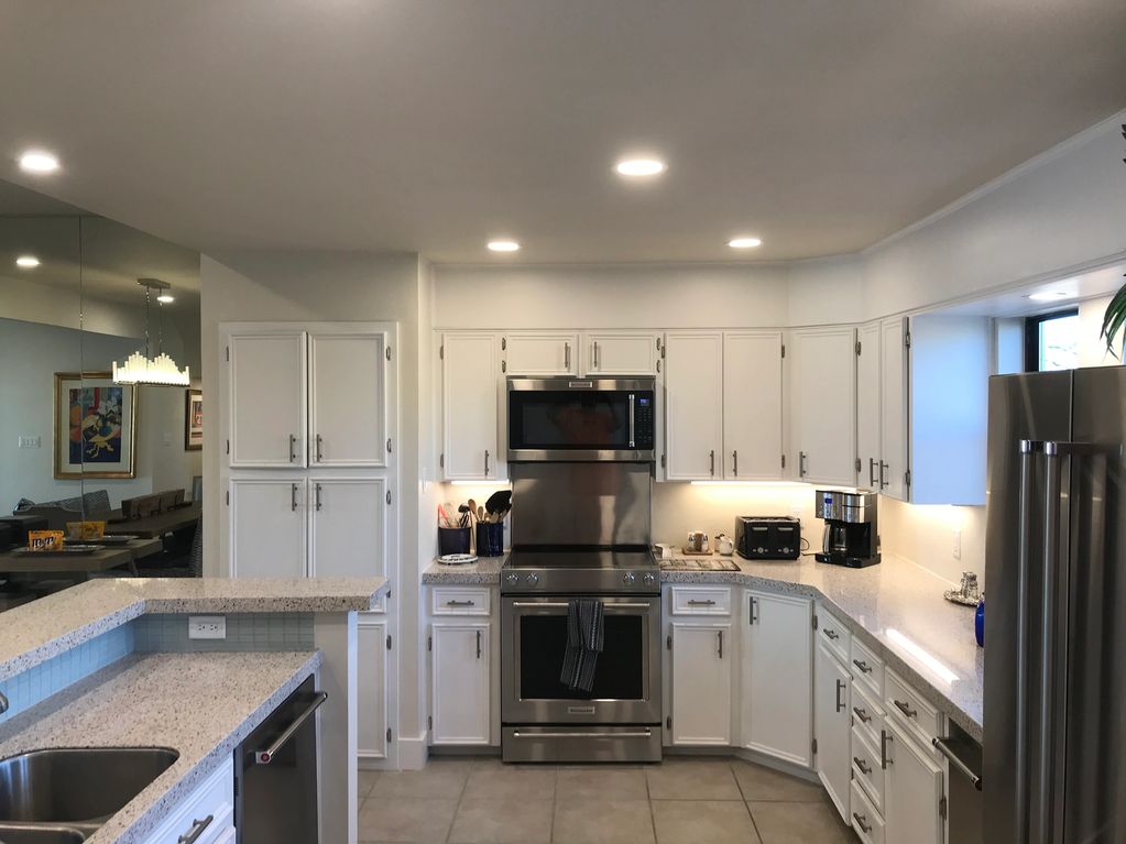 kitchen remodel recessed lighting under cabinet lighting Horseshoe Bay, TX