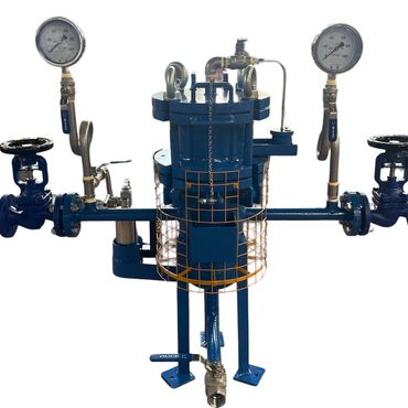 Side stream magnetic thermal oil filter.