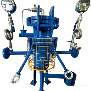 Side stream magnetic thermal oil filter.