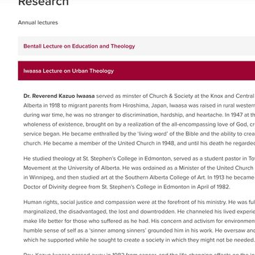 Substantive bio edit