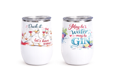 Wine or gin tumblers. made to order