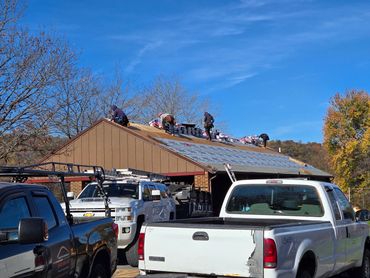 4H Center roof replacement.