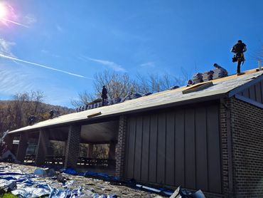 4H Center roof replacement.