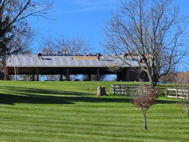4H Center roof replacement.