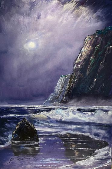 ireland painting irish art seascape painting by John Lawrence