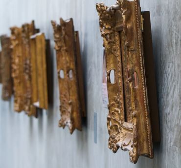 art advisor Malta - Michelle Amato-Lia - Art Historical frames in contemporary setting