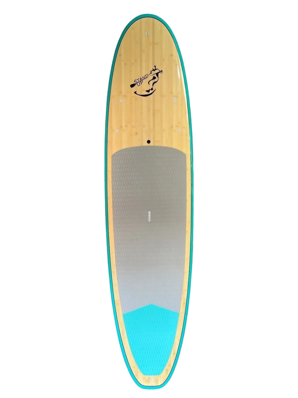 10'6"-bamboo-paddleboard-standup paddleboards-full length-double sided- bamboo-surf-sup-paddleboard