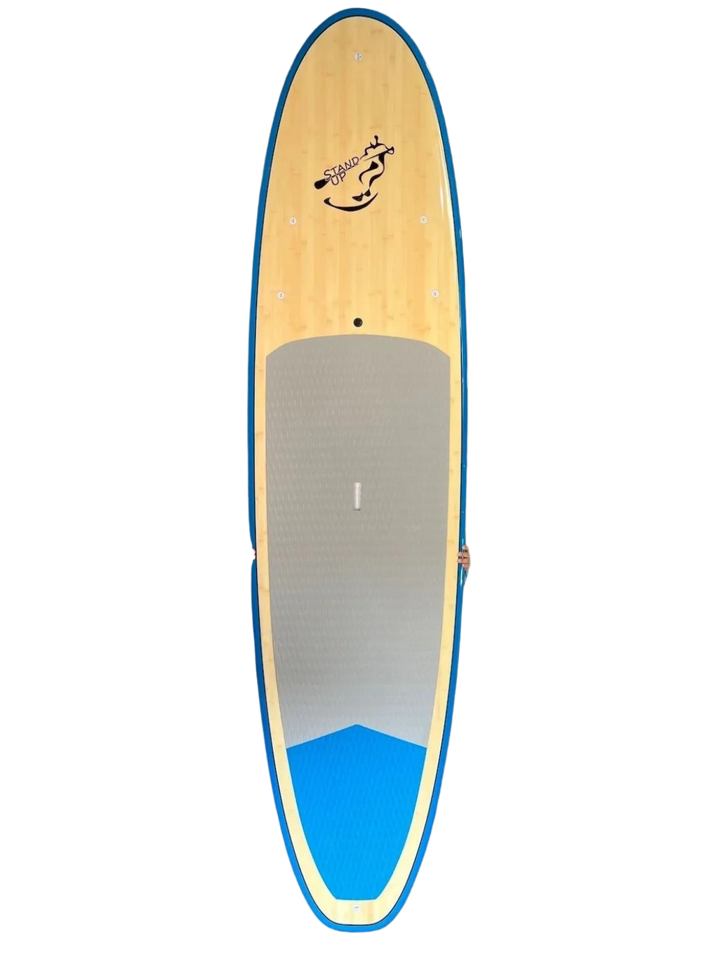 10'6"-bamboo paddleboard-standup paddleboards-full length-double sided- bamboo-surf-sup-paddleboard
