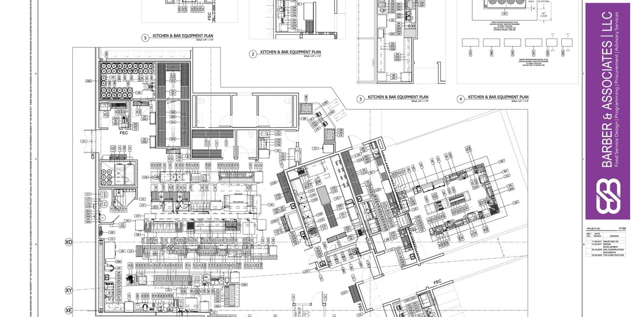 Foodservice Design Plans