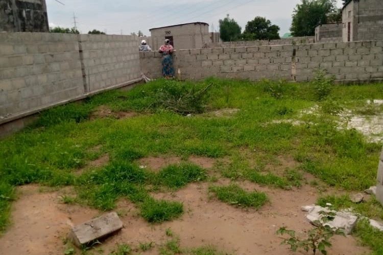 Plot of land purchased for orphanage