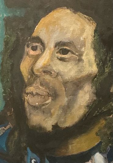 Currently in working progress
2nd Bob Marley painting
Acrylic on canvas