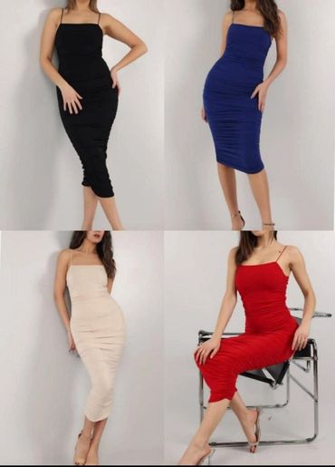 Dress with different color