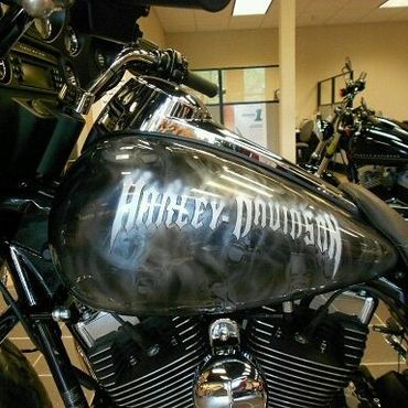 Pearl ghost flames Accented front to back this entire Harley Davidson Streetglide.