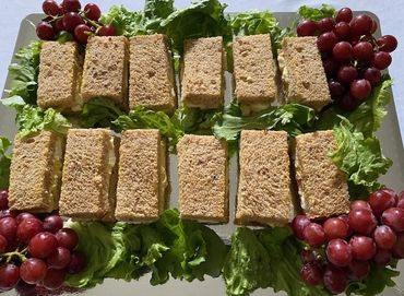 Petite finger sandwiches