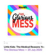 Featured on Mamamia's podcast 'This Glorious Mess: Little Kids', talking all things Sleep Disordered